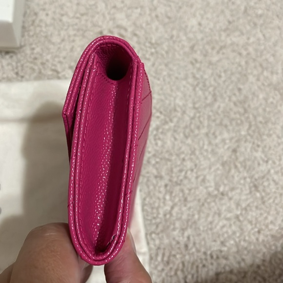 FINAL PRICE- YSL pink small envelope wallet - Picture 3 of 10